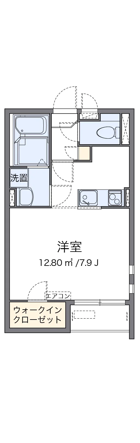 代表的な間取のため実際の間取とは異なる場合があります