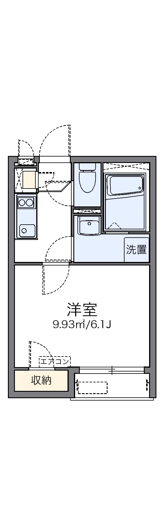 代表的な間取のため実際の間取とは異なる場合があります