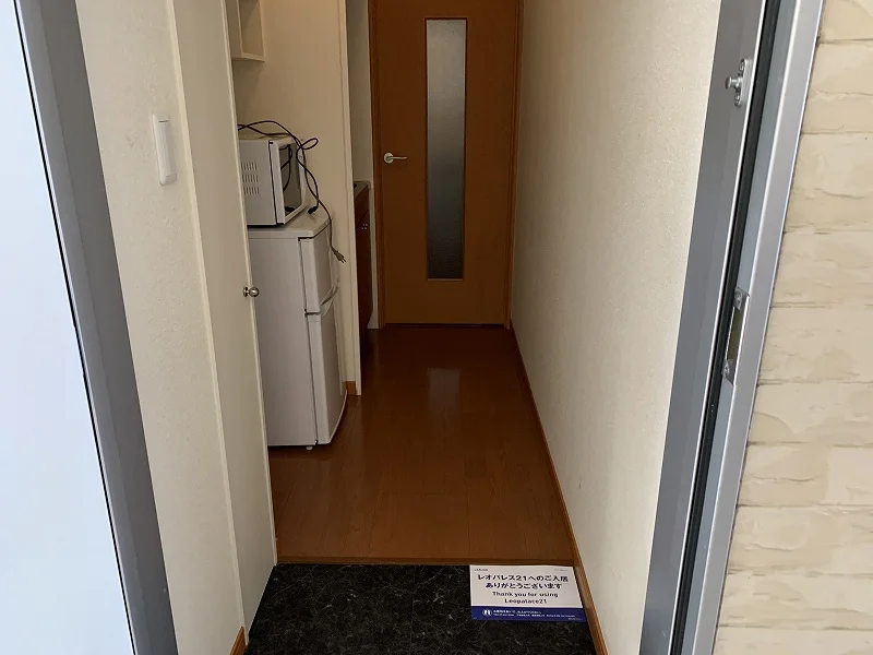 シューズボックスあり。