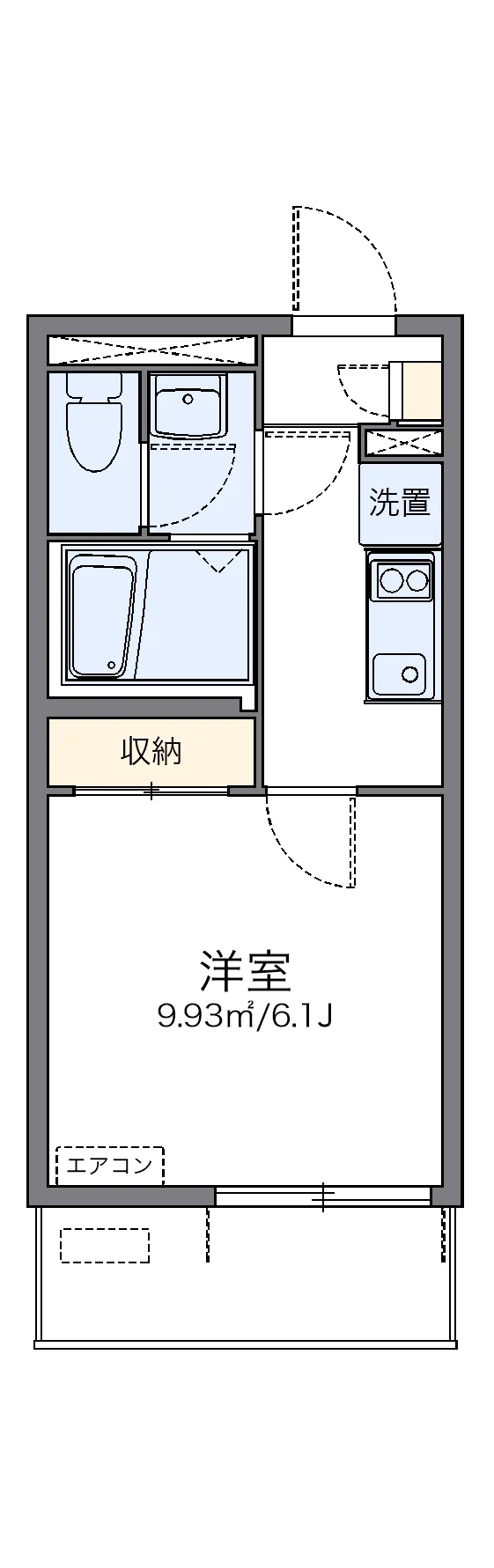 代表的な間取のため実際の間取とは異なる場合があります