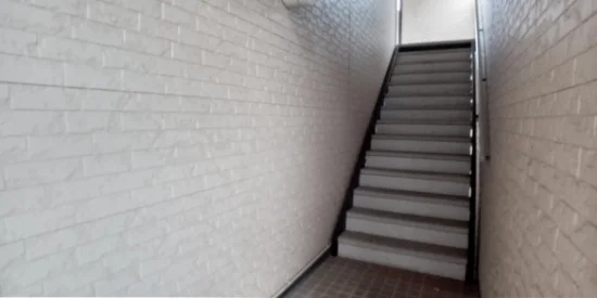 共用部分は清掃業者が清掃しています。