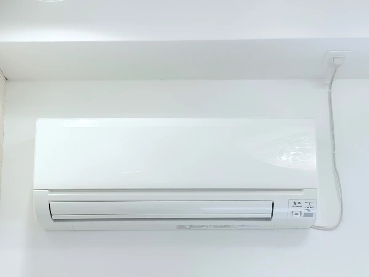 冷暖房エアコン完備です♪夏の暑い日や、冬の寒い日も安心して過ごせます★