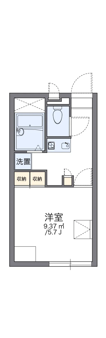 代表的な間取のため実際の間取とは異なる場合があります