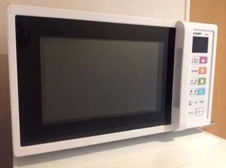 家電付き。電子レンジ