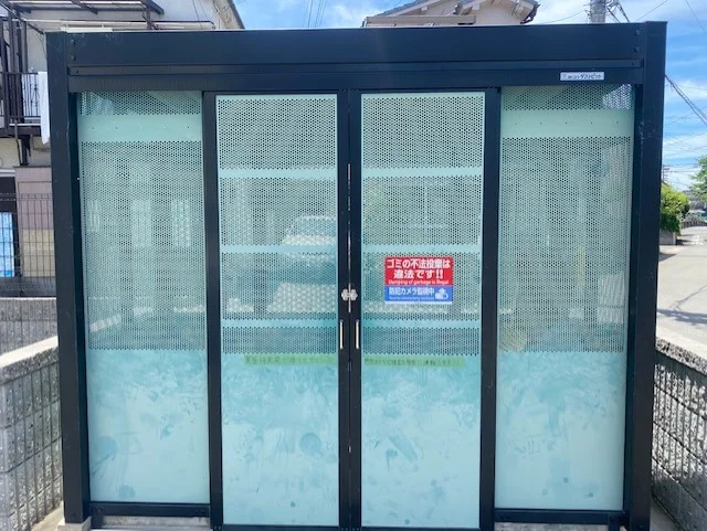 ゴミ置き場です。