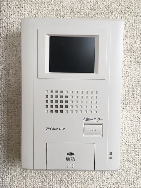 モニター付きインターフォンです