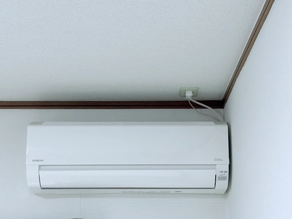 冷暖房エアコン完備です♪夏の暑い日や、冬の寒い日も安心して過ごせます★