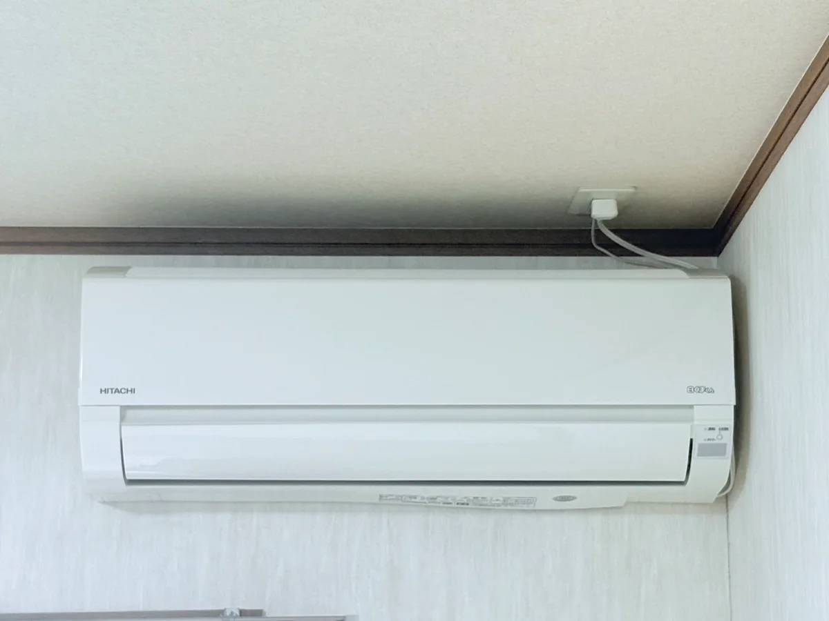 冷暖房エアコン完備です♪夏の暑い日や、冬の寒い日も安心して過ごせます★