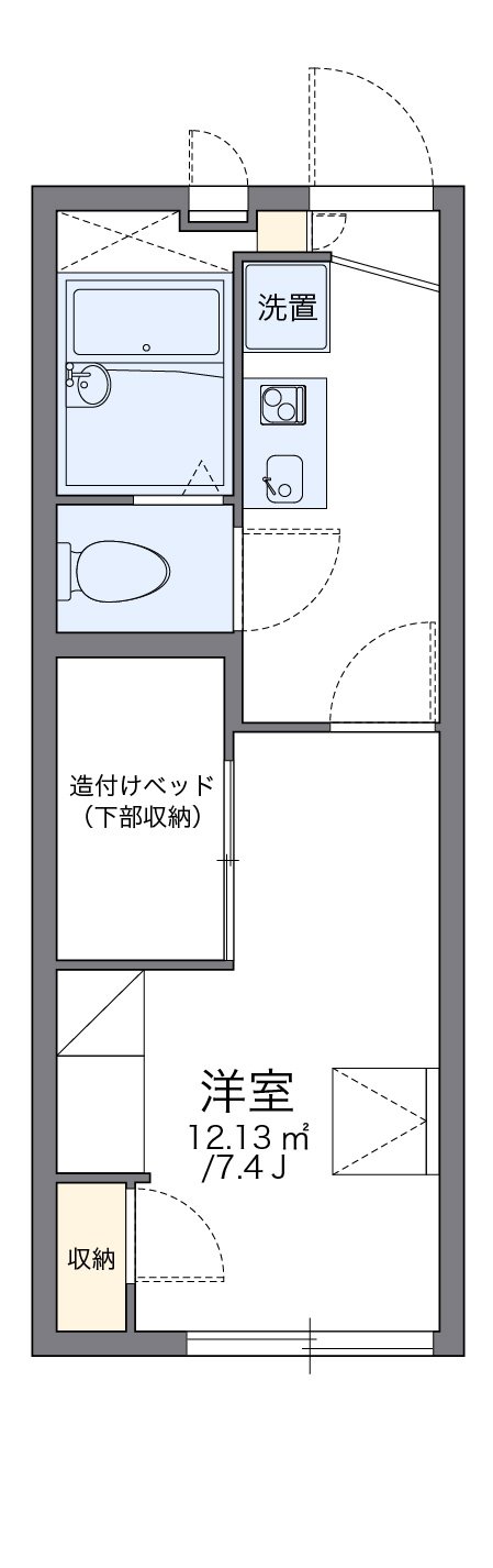 代表的な間取のため実際の間取とは異なる場合があります
