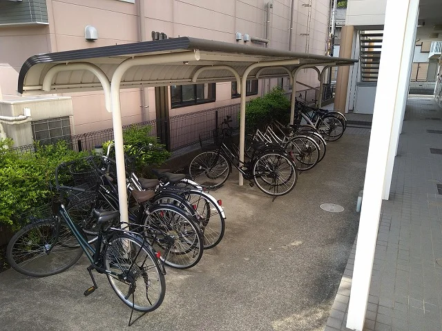 駐輪場　自転車＆原付のみ駐輪可