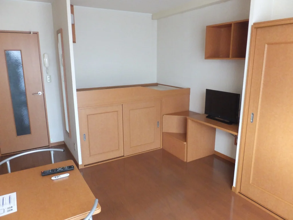 お部屋によって、テレビの大きさは異なります。