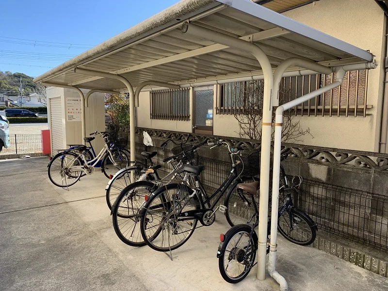 駐輪場です。