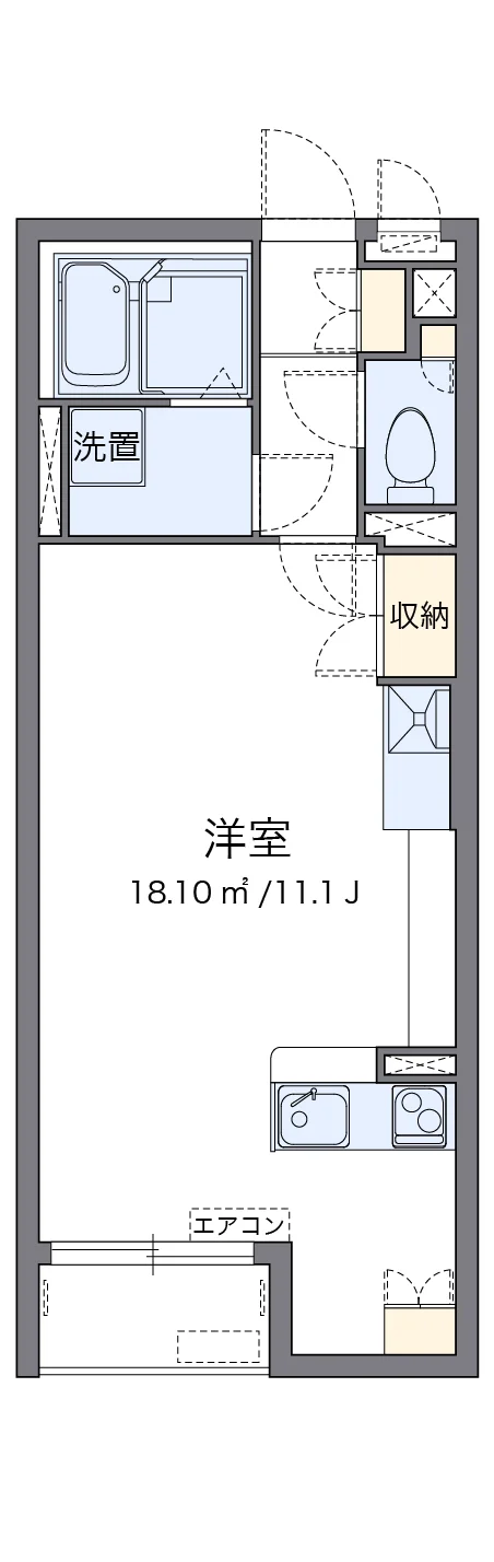 代表的な間取のため実際の間取とは異なる場合があります
