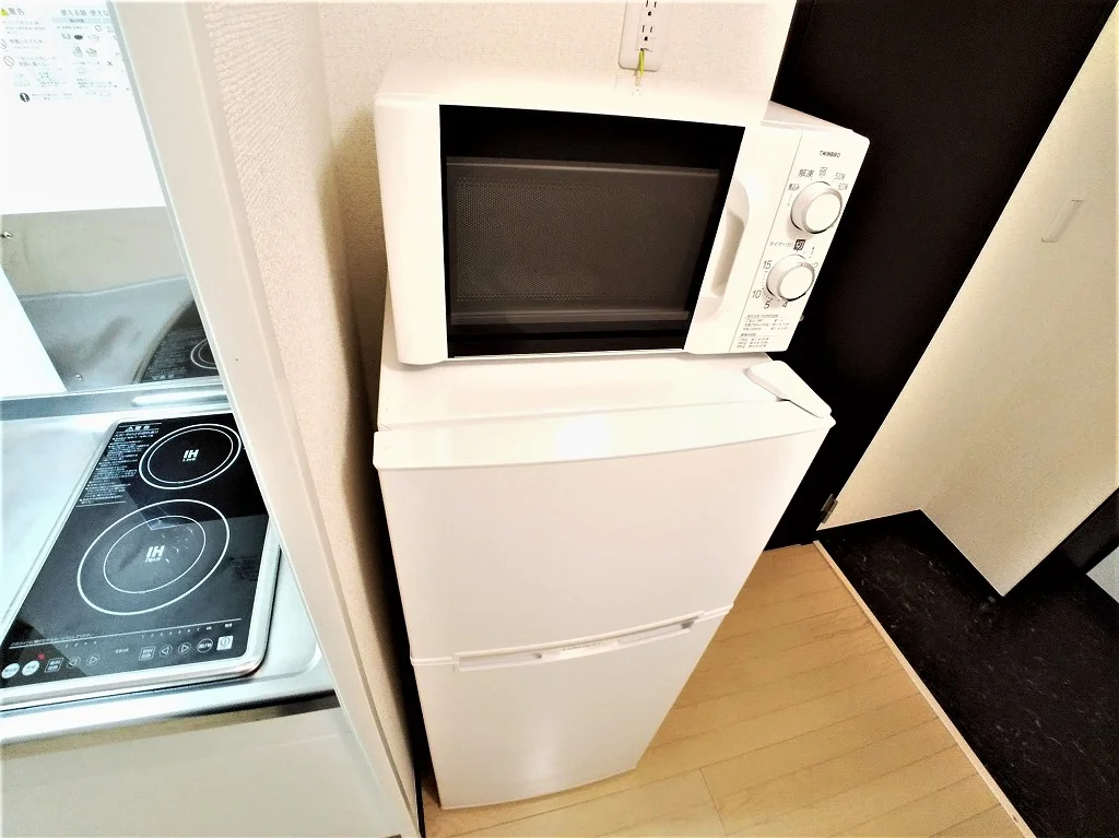 レンジと冷蔵庫