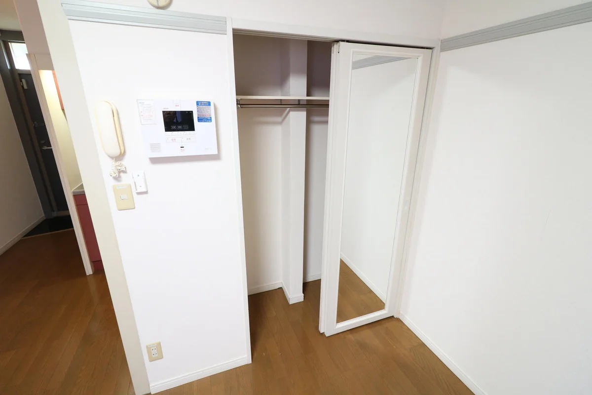 大切な衣類を収納出来るクローゼットを完備！