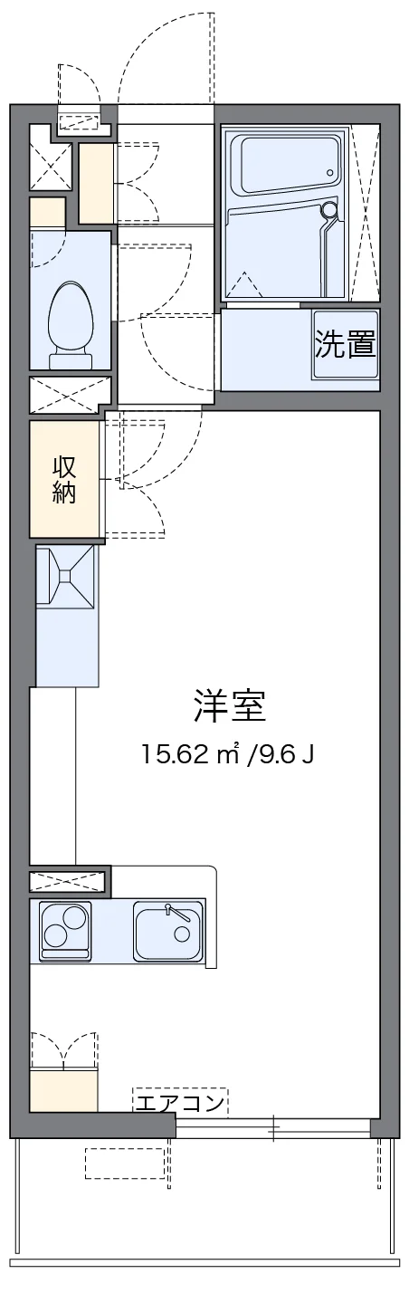 代表的な間取のため実際の間取とは異なる場合があります