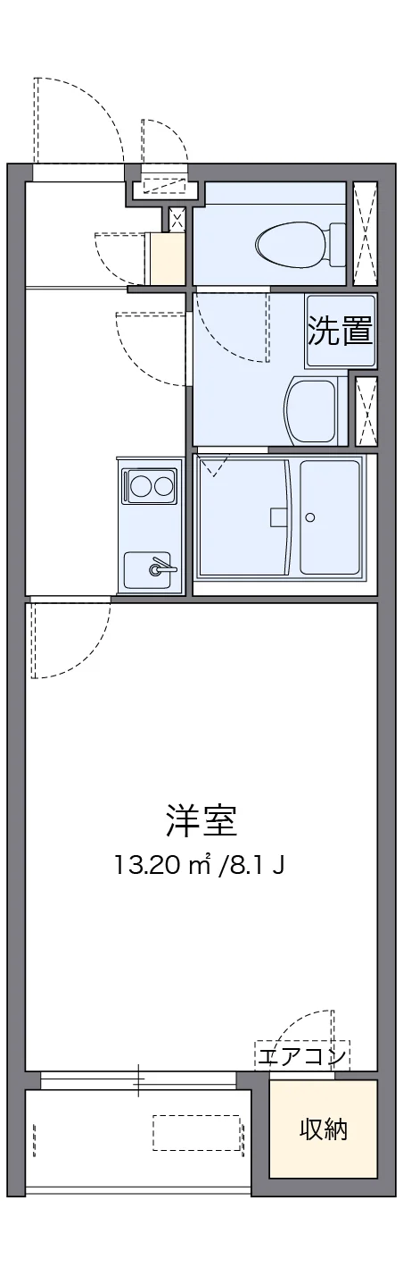 代表的な間取のため実際の間取とは異なる場合があります