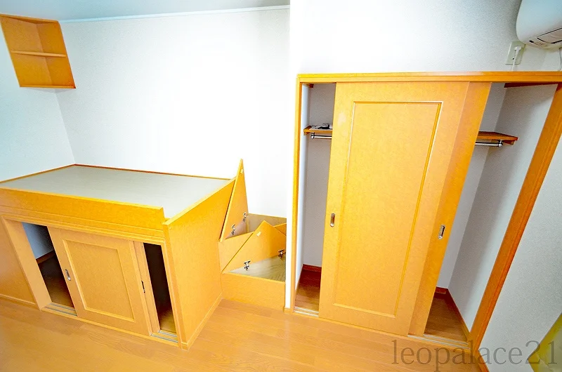 豊富な収納スペース