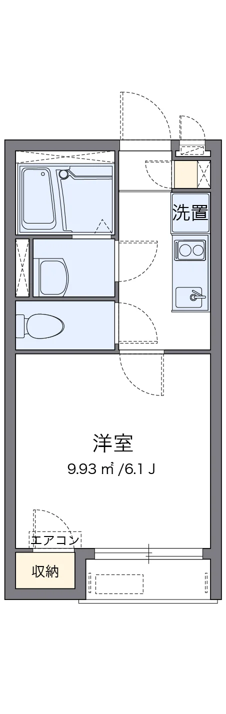 代表的な間取のため実際の間取とは異なる場合があります