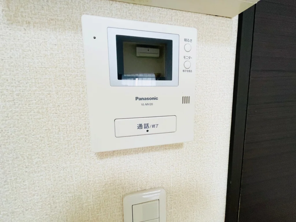 TVモニター付きインターフォン