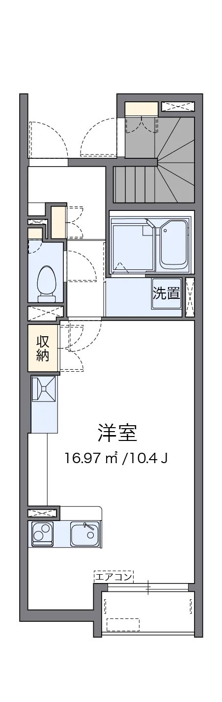 代表的な間取のため実際の間取とは異なる場合があります
