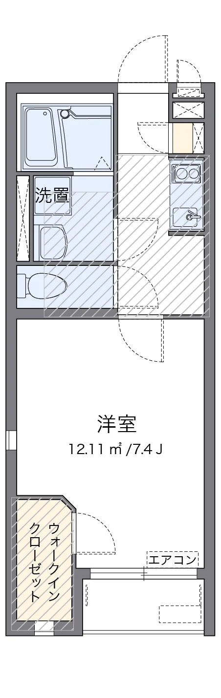代表的な間取のため実際の間取とは異なる場合があります
