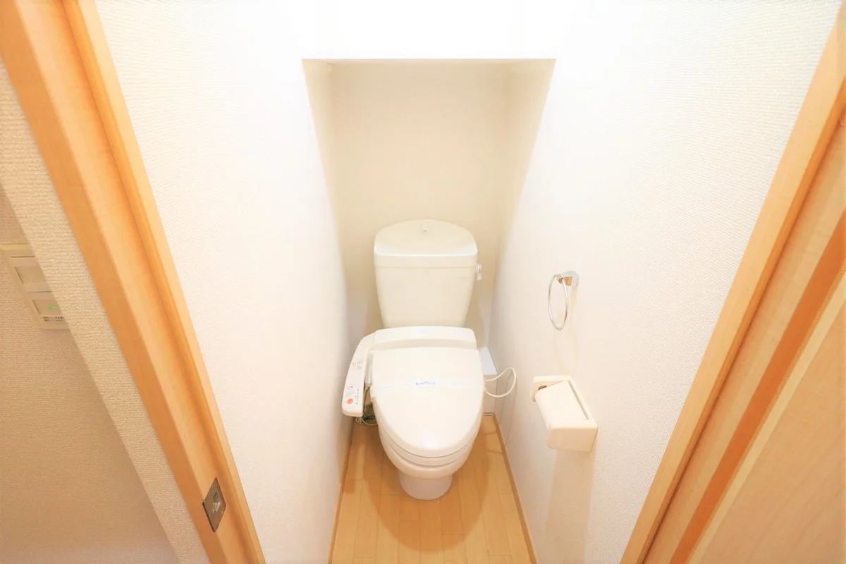 温水洗浄便座を完備しており快適な毎日を！