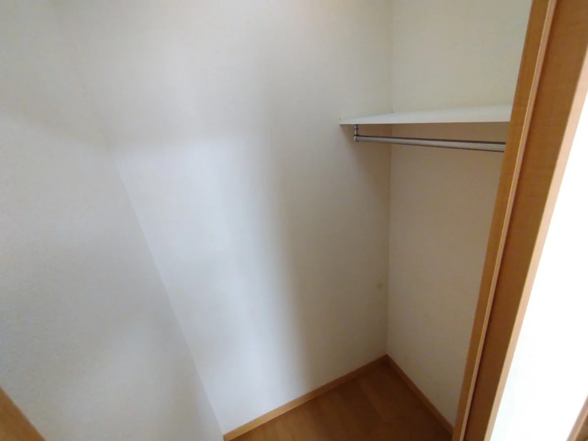 ウォークインクローゼット　照明付き