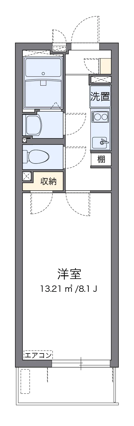 代表的な間取のため実際の間取とは異なる場合があります