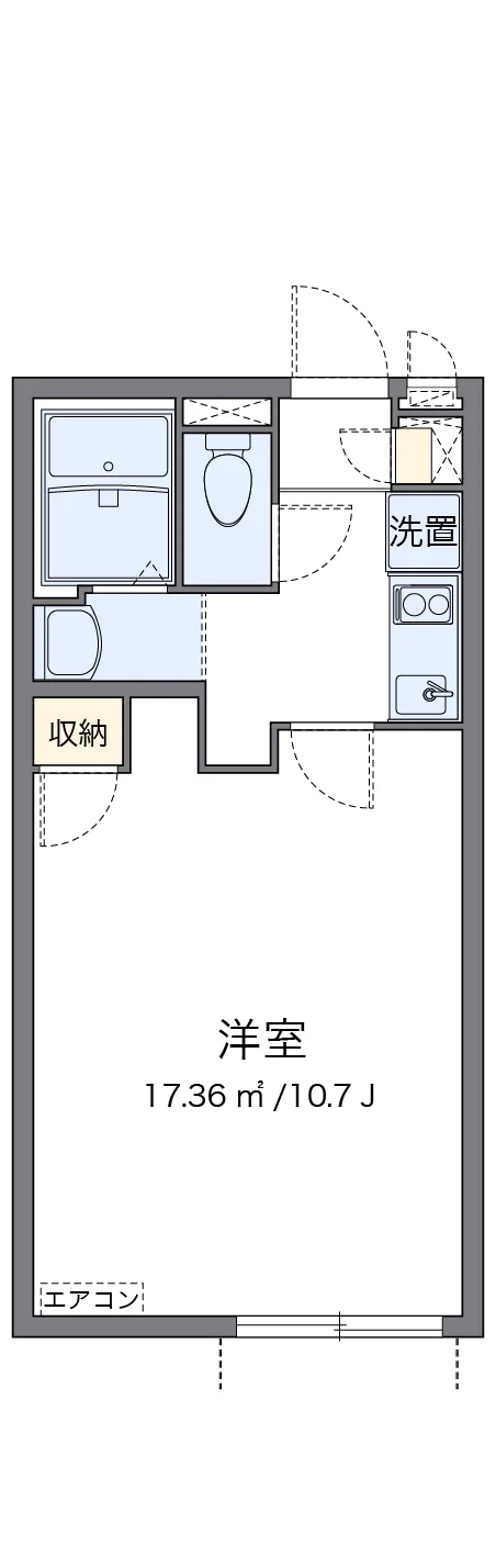 代表的な間取のため実際の間取とは異なる場合があります
