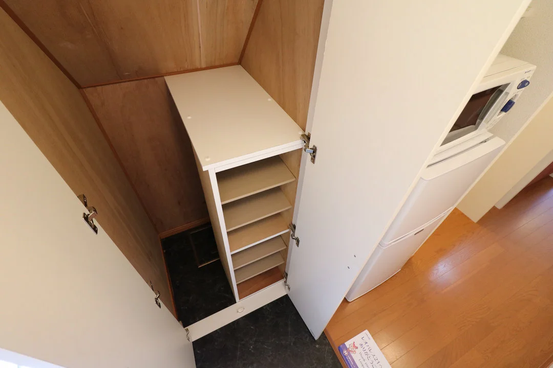 大型シューズボックス完備により女性でも収納安心※１Ｆのみ