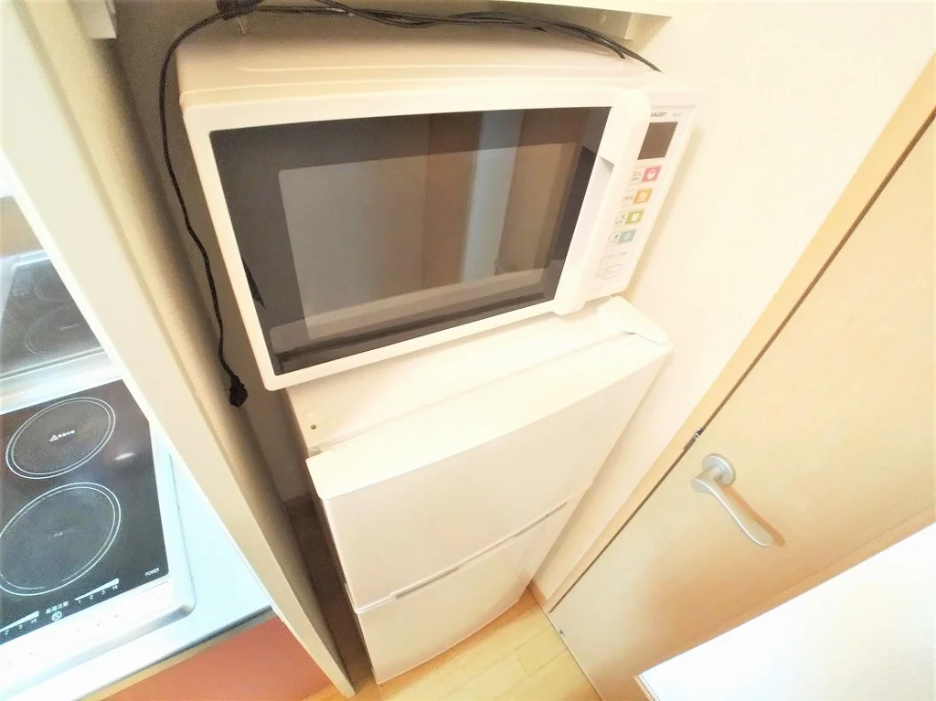 電子レンジと冷蔵庫