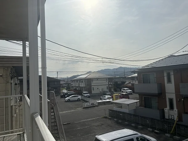 2階共用部分から