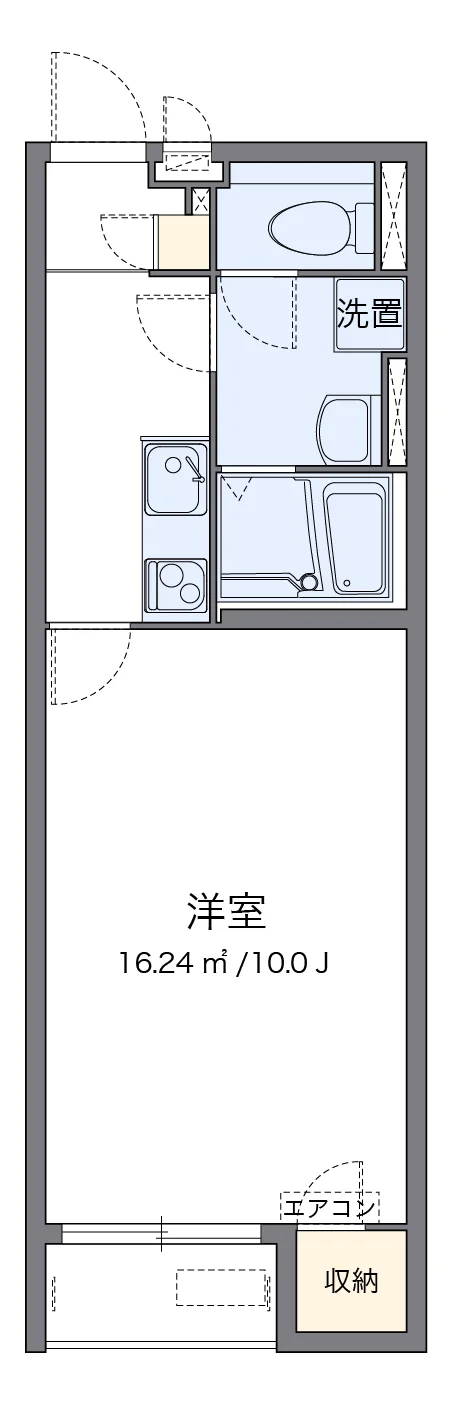 代表的な間取のため実際の間取とは異なる場合があります