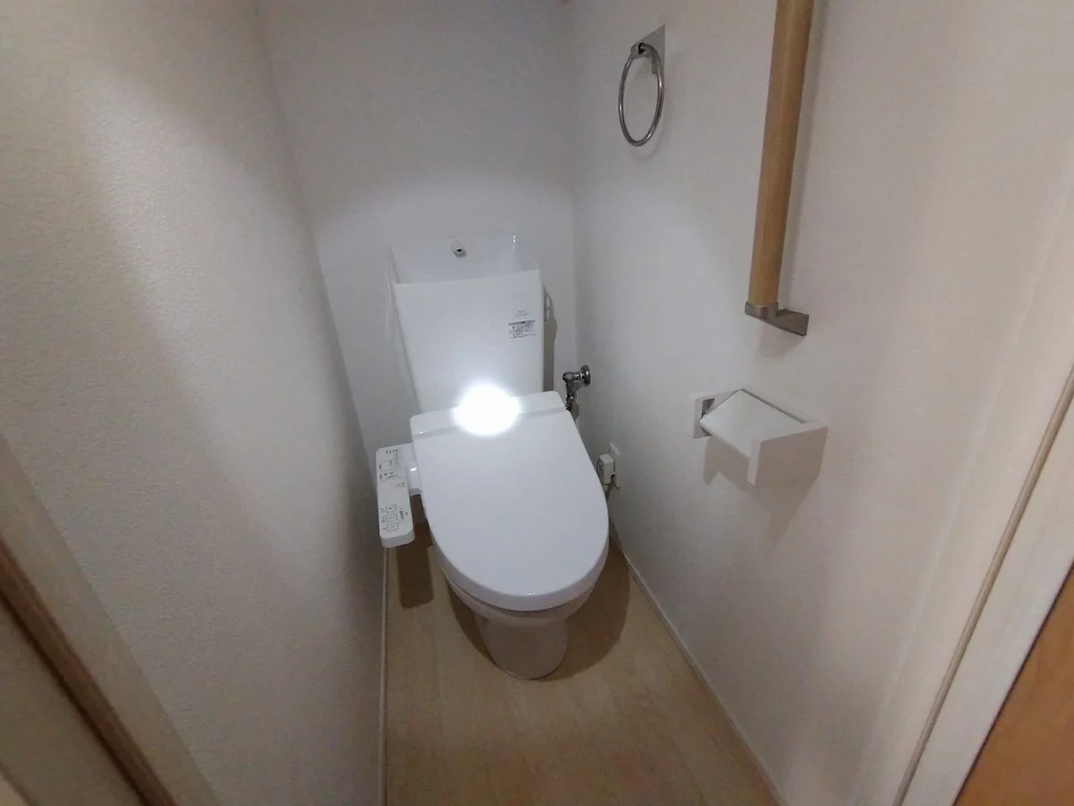 温水便座付き♪