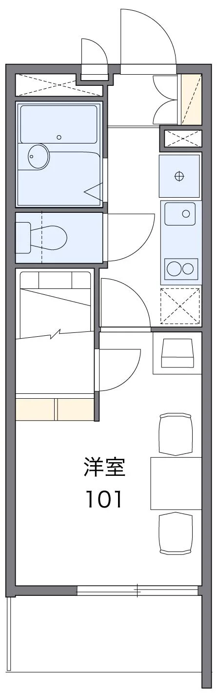 代表的な間取のため実際の間取とは異なる場合があります
