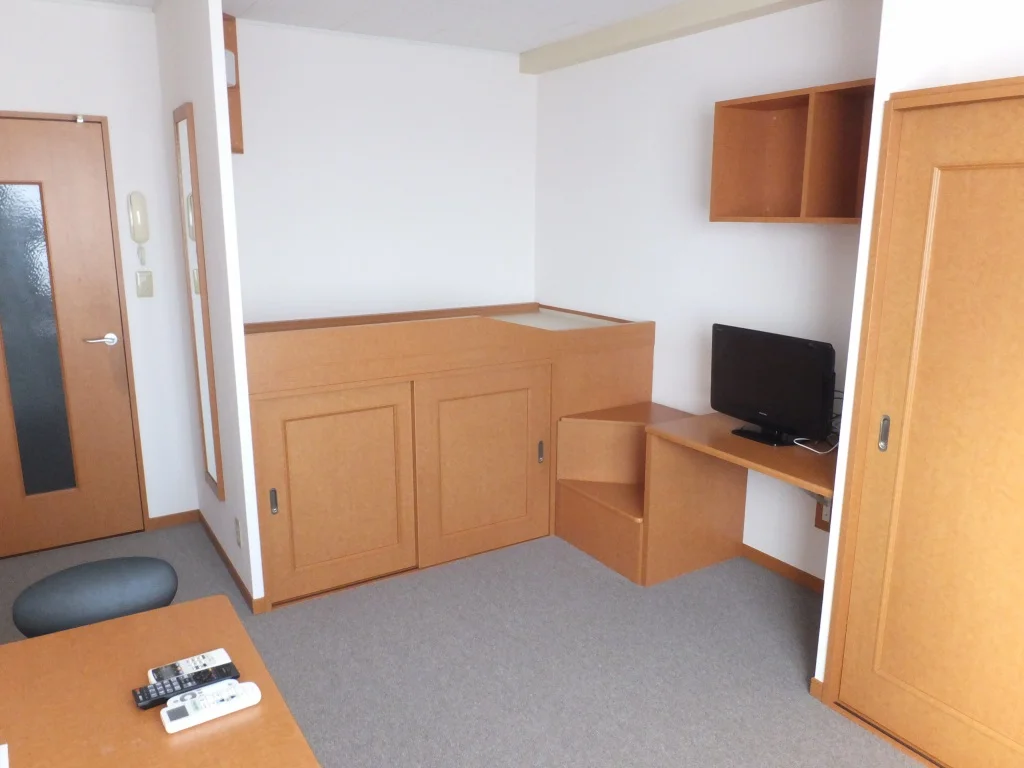 お部屋によって、テレビの大きさは異なります。