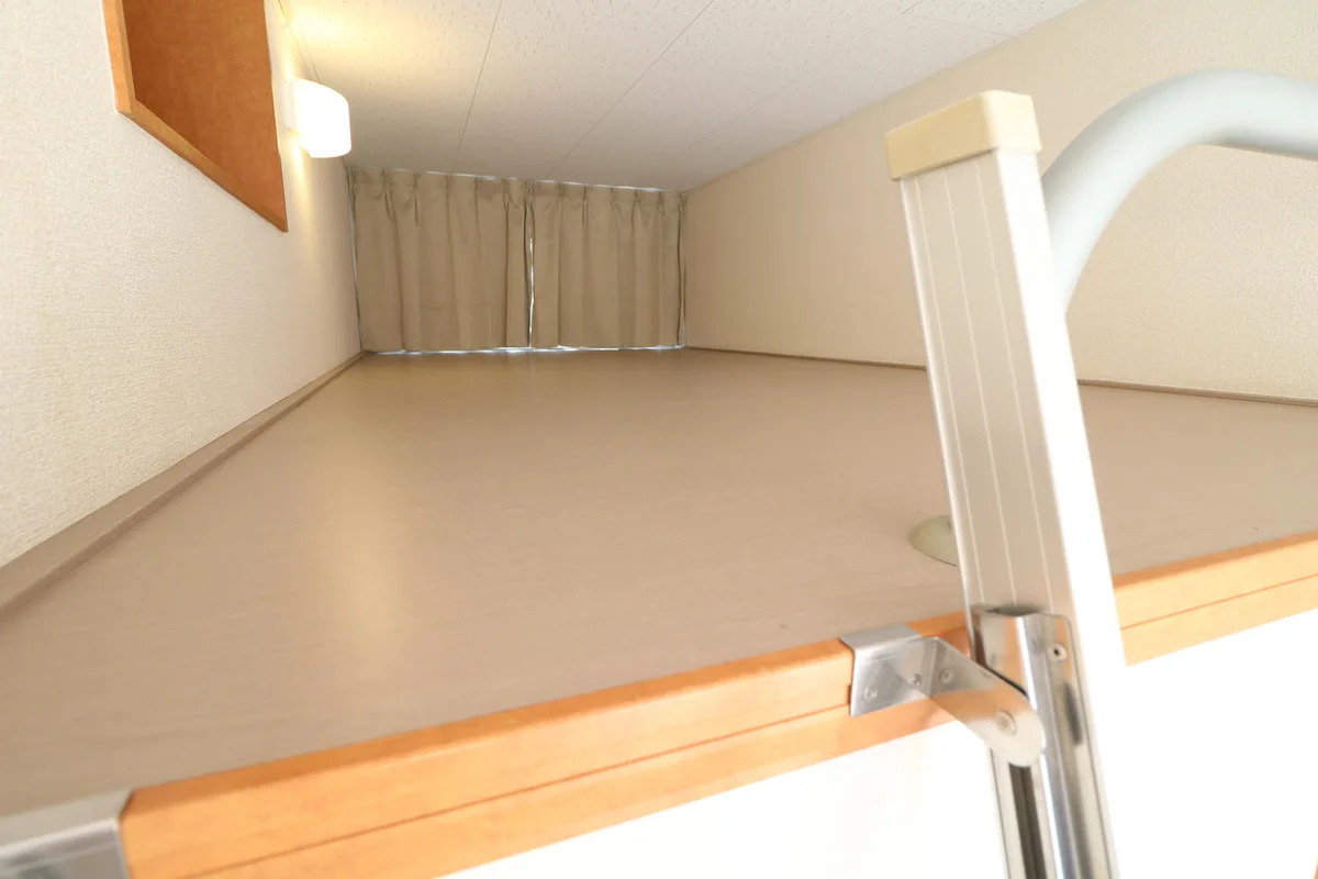 ロフトを活用すれば広々とした洋室を確保