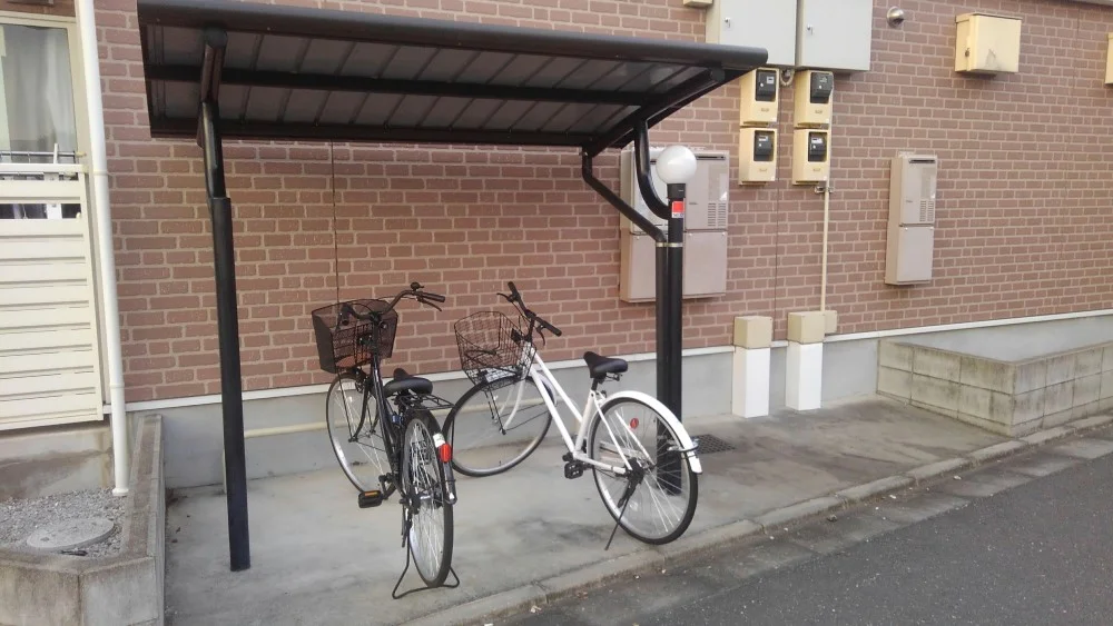 屋根付き駐輪場