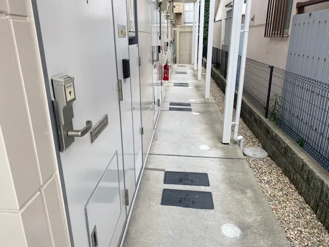 ゴミ置き場です。