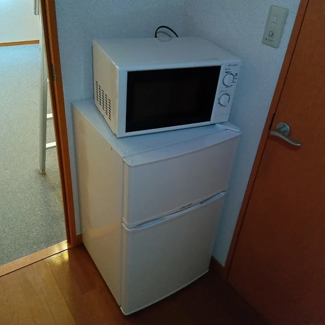 冷蔵庫、電子レンジ
