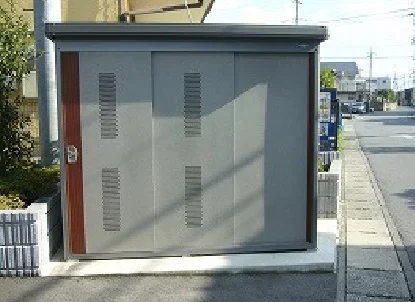 入居者様専用ゴミ庫です。