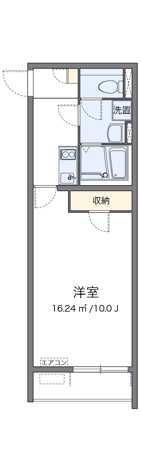 代表的な間取のため実際の間取とは異なる場合があります
