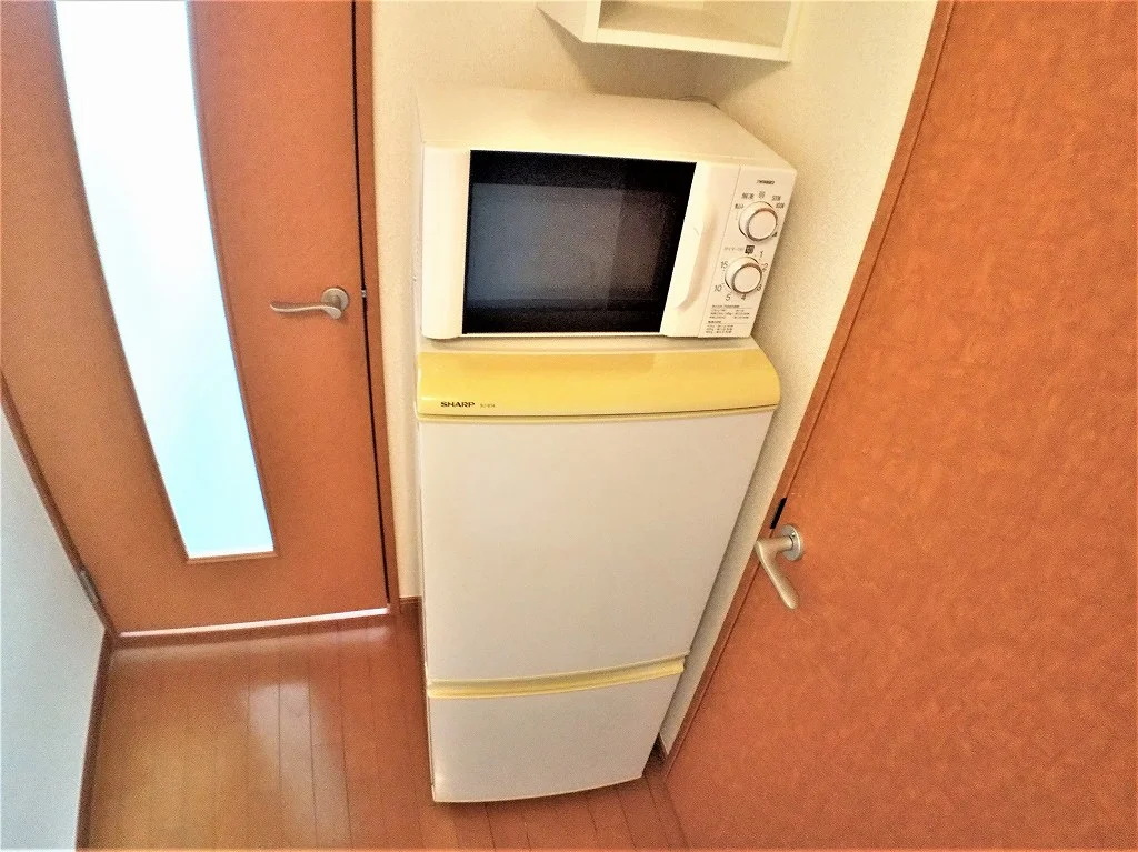 レンジと冷蔵庫