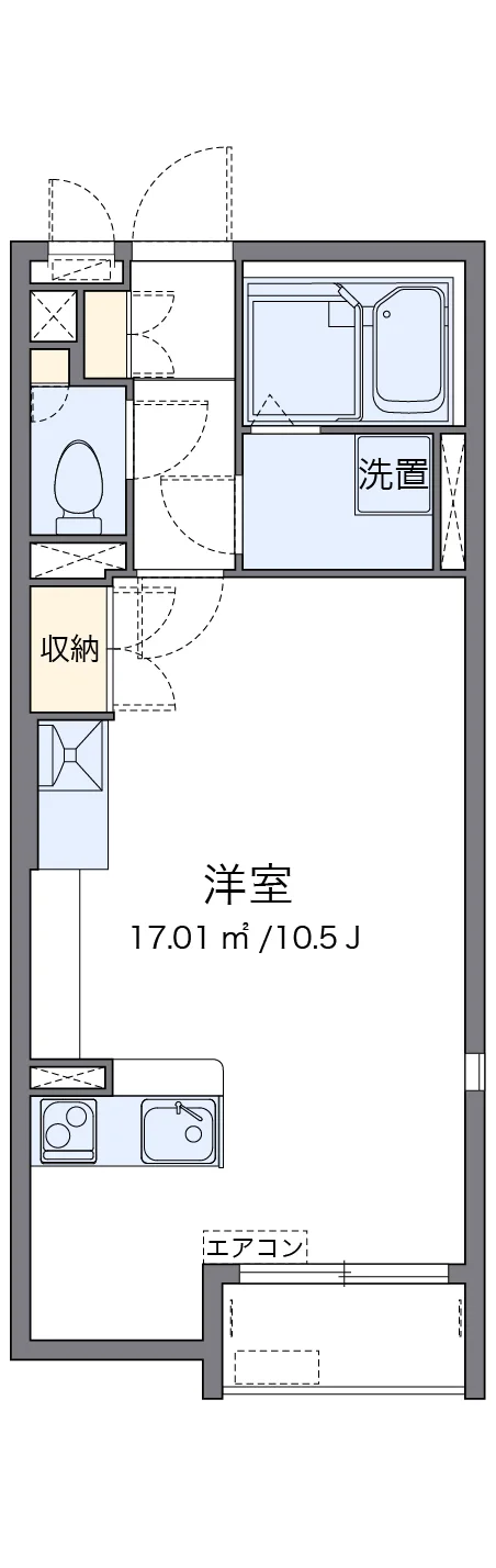 代表的な間取のため実際の間取とは異なる場合があります