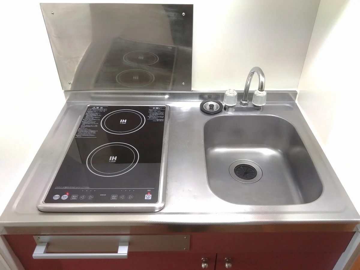 安心安全の電気コンロ　2口