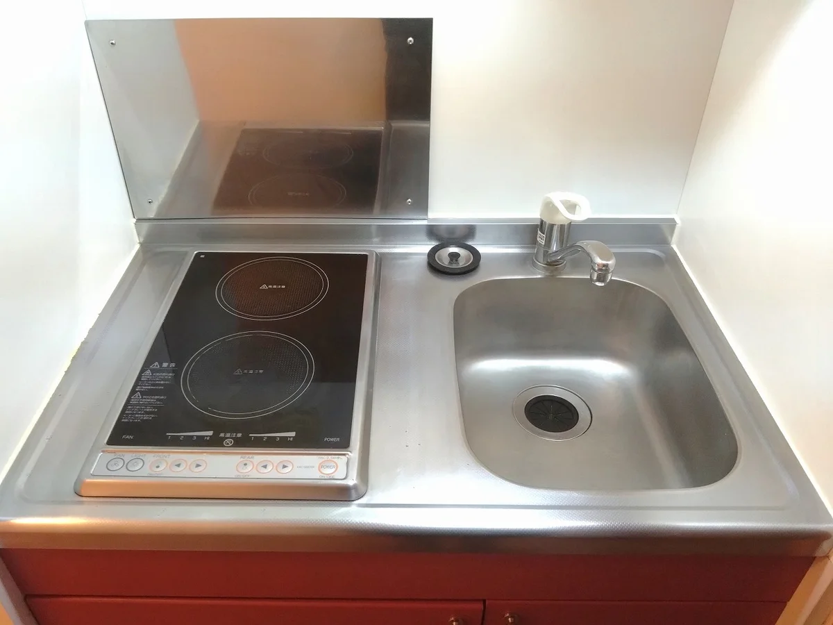 安心安全の電気コンロ　2口