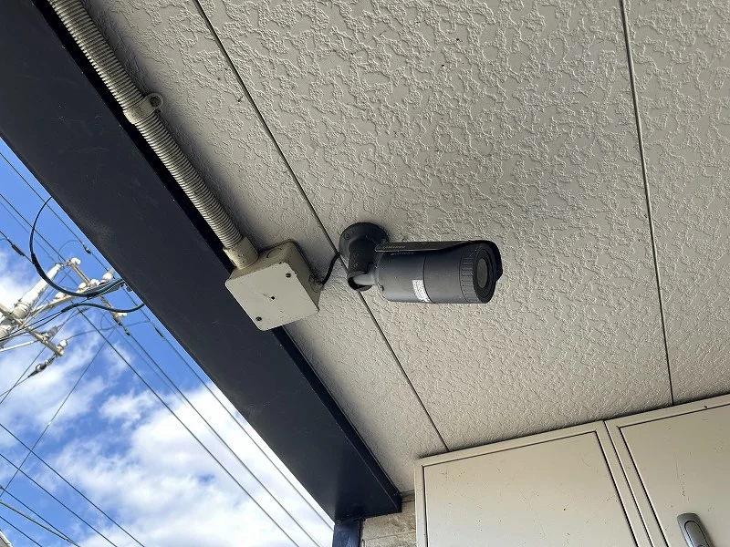 防犯カメラ付でセキュリティ面も安心です！