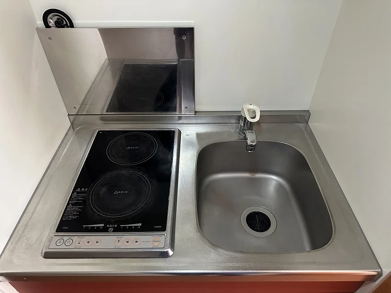 キッチン混合水栓設置済みです