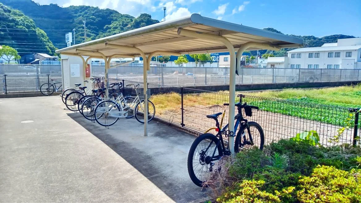 屋根付き駐輪場